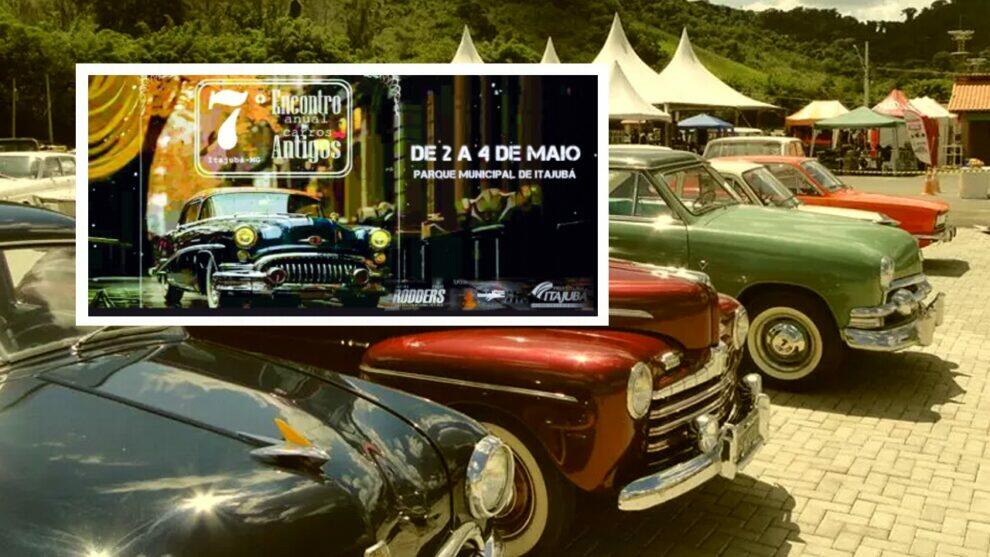7º Encontro de Carros Antigos de Itajubá acontece de 2 a 4 de maio