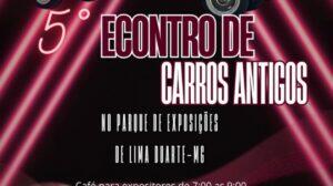 5º Encontro de Carros Antigos em Lima Duarte