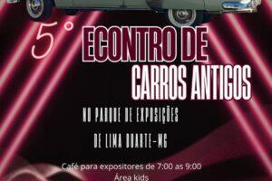 5º Encontro de Carros Antigos em Lima Duarte