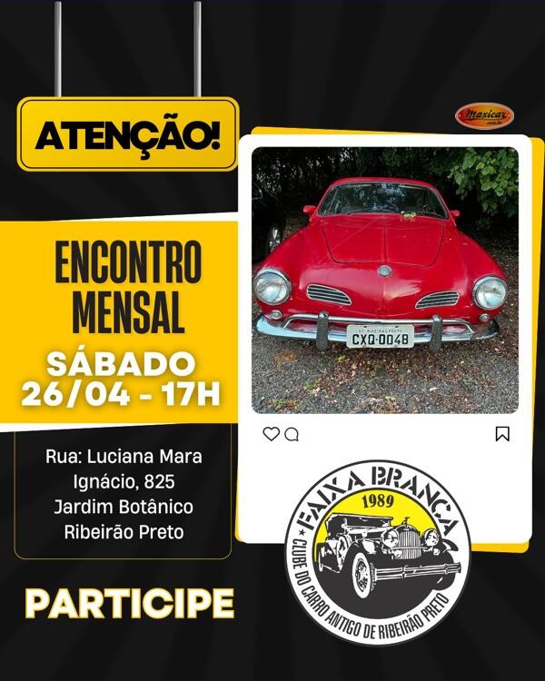 Encontro Mensal Clube Faixa Branca