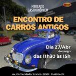 Encontro de Carros Antigos no Mercado Gastronômico