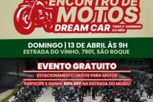 Encontro de Motos no Dream Car