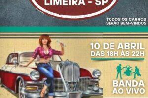 Encontro Noturno de Carros Antigos em Limeira