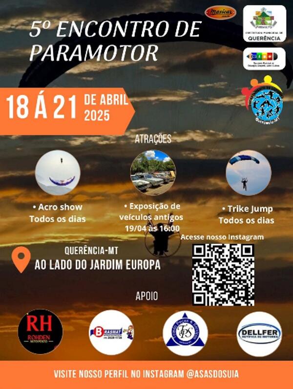 5º Encontro Paramotor