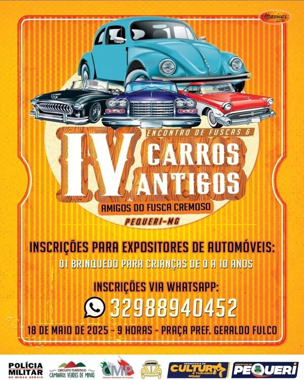 IV Encontro de Fuscas e Carros Antigos