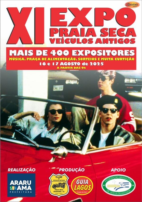XI Expo de Veículos Antigos de Praia Seca