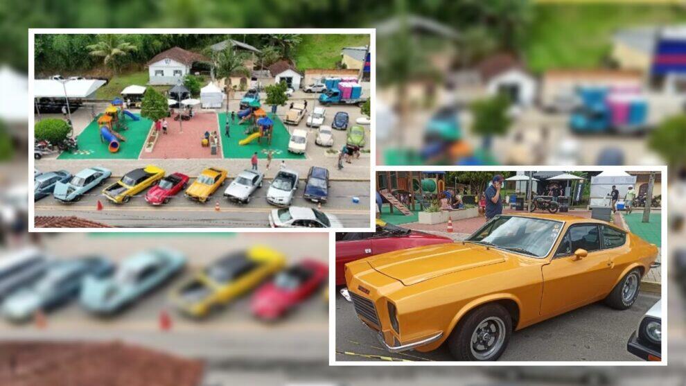Puma Clube do ES marcando presença no Encontro de carros antigos em Marechal Floriano