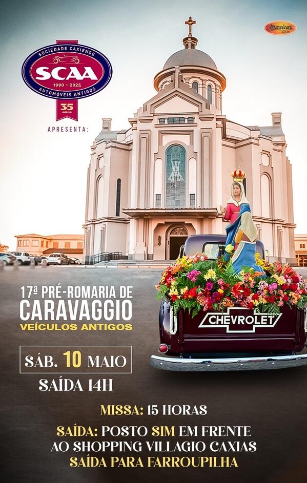 17ª Pré-Romaria de Caravaggio Veículos Antigos