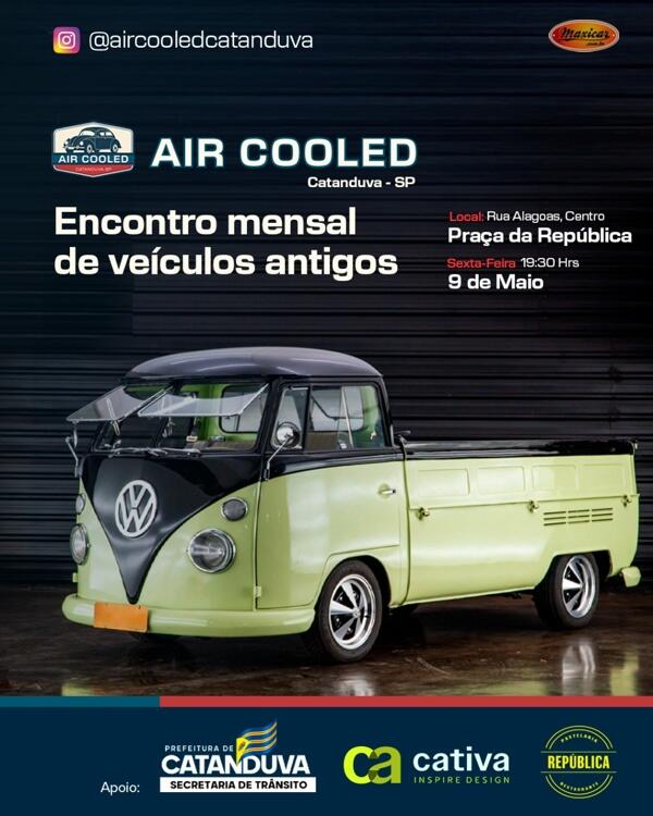 Encontro Mensal de Veículos Antigos Air Cooled