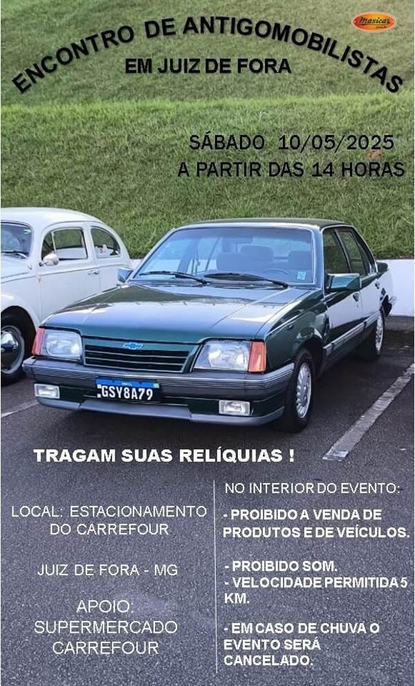 Encontro de Antigomobilistas em Juiz de Fora