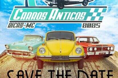 4º Encontro de Carros Antigos em Bicas