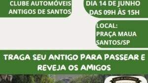 138º Encontro de Automóveis Antigos de Santos