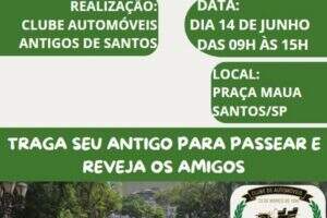 138º Encontro de Automóveis Antigos de Santos