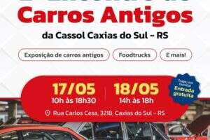 2º Encontro de Carros Antigos da Cassol em Caxias do Sul