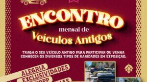 Encontro Mensal de Carros Antigos em Caxias