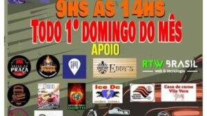 9º Encontro Mensal de Veículos Antigos Praça Chico Sciense