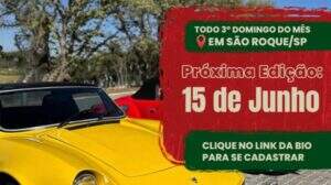 Encontro Mensal de Carros Antigos no Dream Car