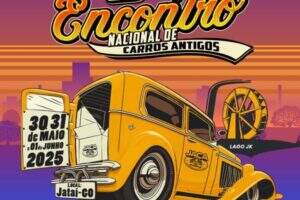 9º Encontro Nacional de Carros Antigos em Jataí
