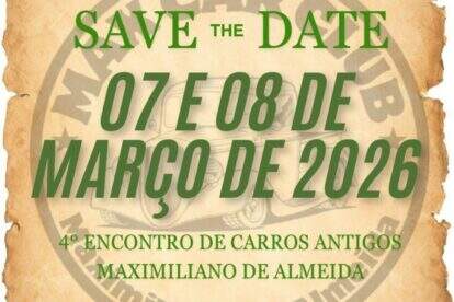 4º Encontro de Carros Antigos em Maximiliano de Almeida