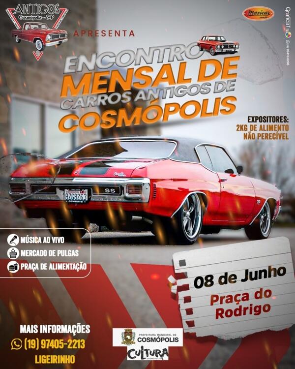 Encontro Mensal de Carros Antigos de Cosmópolis