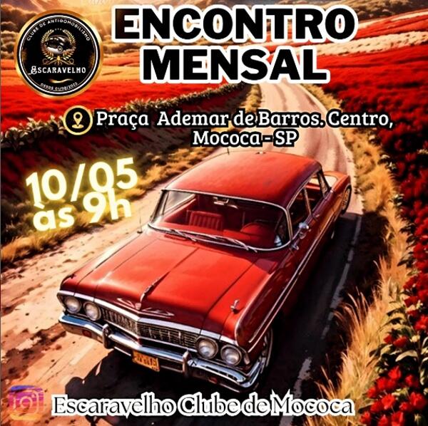 Encontro Mensal Escaravelho Clube de Mococa