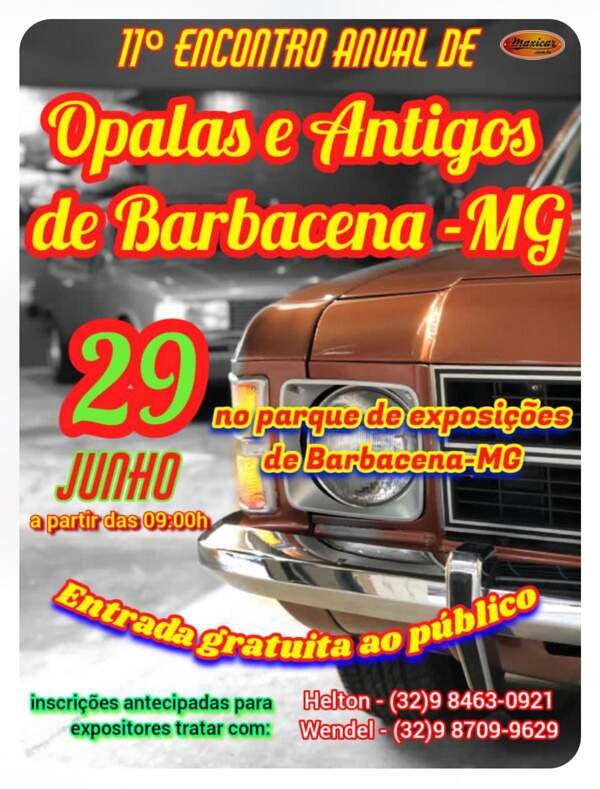 11º Encontro Anual de Opalas e Antigos de Barbacena