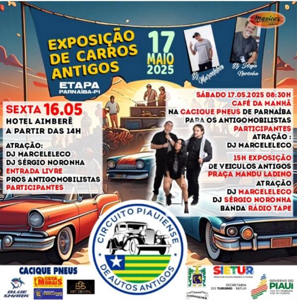 Circuito Piauiense de Autos Antigos 2025