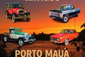 6º Encontro de Veículos Antigos em Porto Mauá