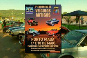 Tá chegando o 6º Encontro de Veículos Antigos em Porto Mauá