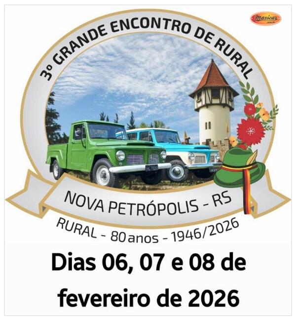 3º Encontro de Rural em Nova Petrópolis