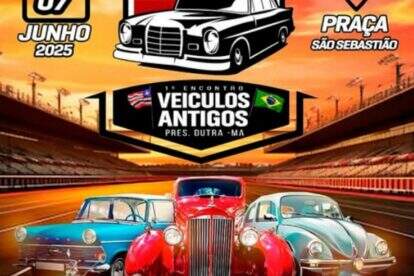 1º Encontro de Veículos Antigos de Presidente Dutra