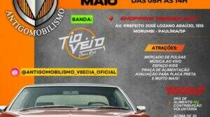 265º Exposição Mensal de Veículos Antigos do V8&Cia