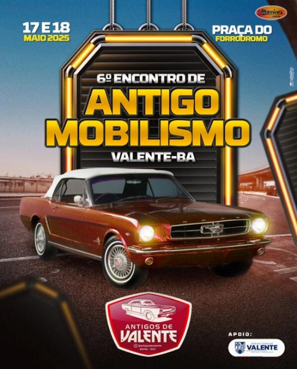 6º Encontro de Antigomobilismo em Valente