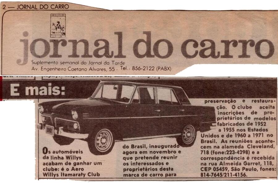 Clube Willys Overland do Brasil