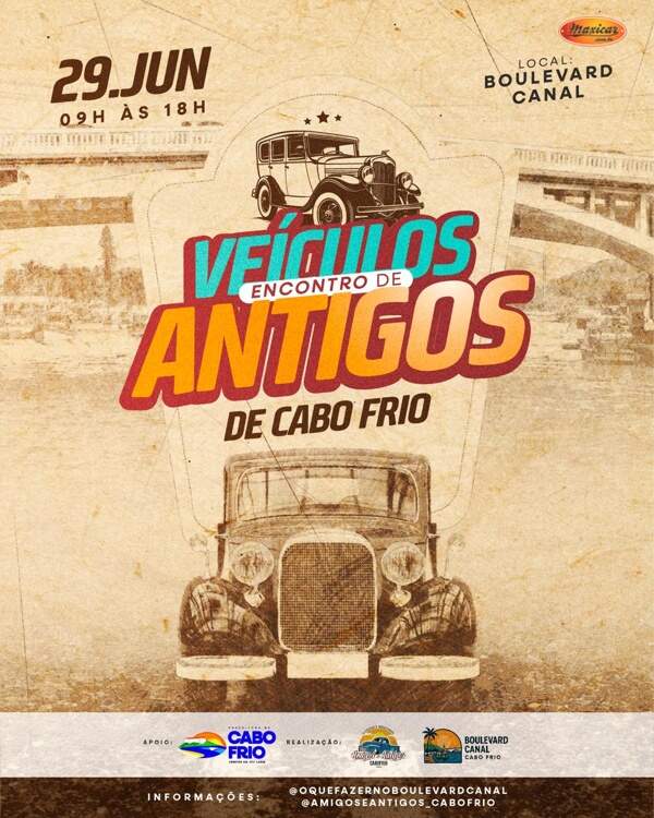 Encontro de Veículos Antigos de Cabo Frio