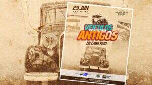 Região dos Lagos se prepara receber o Encontro de Veículos Antigos de Cabo Frio