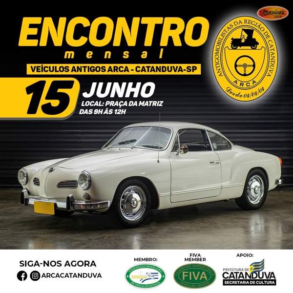 Encontro Mensal de Veículos Antigos ARCA