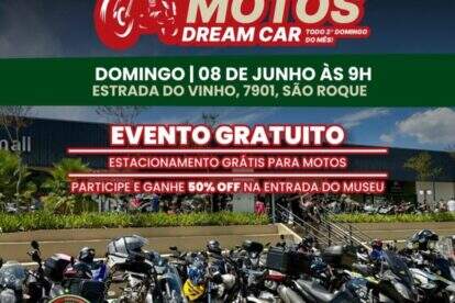 Mega Encontro de Motos no Dream Car